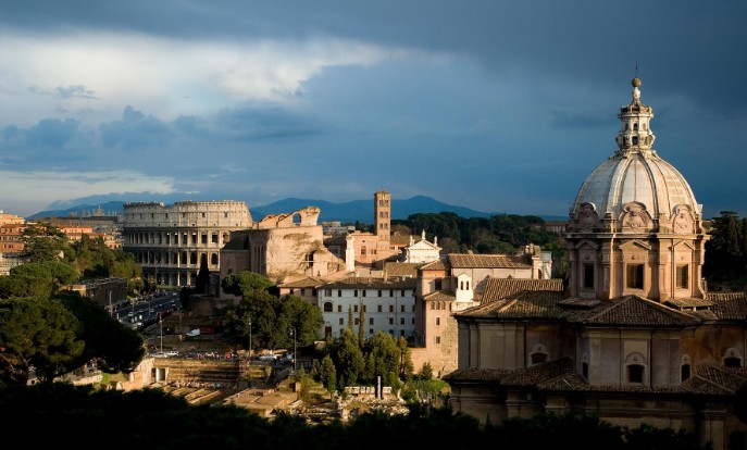 colosseo basilica roma